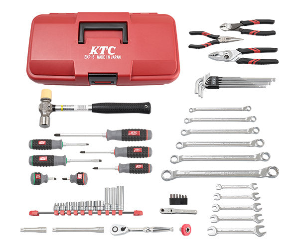 KTC 9.5sq. 53点工具セット EKP-5採用 SK33913PSEM エヒメマシンオリジナル ツールセット