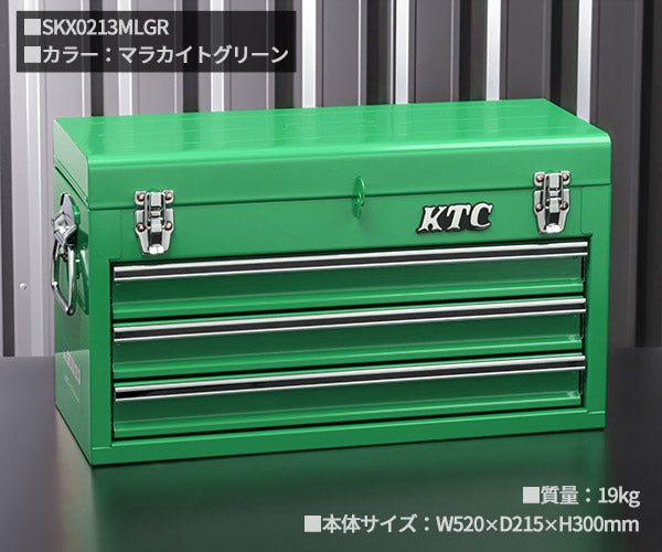 【新春限定！掘り出し福箱】KTC 工具セット(SK36624XMLGR) KTC ツールワゴン(SKX2613GRST) 2点セット