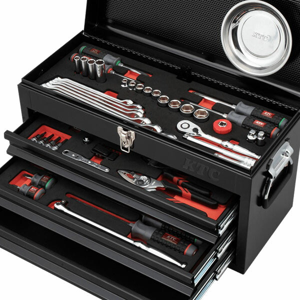 KTC 工具セット チェストタイプ 9.5sq 66点（ブラック