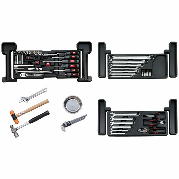 メーカー直送業者便] KTC 工具セット(チェストタイプ)[68点