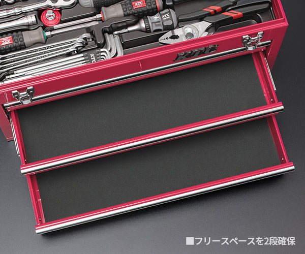 [予約受付中]【12月上旬から順次発送】KTC 9.5sq. 72点工具セット シラーズレッド SK37220XSYREM SKX0213SYR 採用モデル エヒメマシンオリジナル ツールセット 京都機械工具