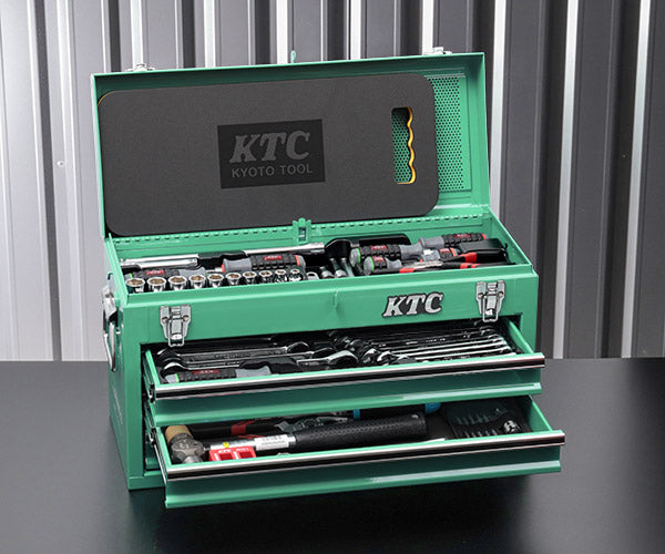 【11月の特価品】KTC SK39224XTGEM 9.5sq. 92点工具セット ターコイズグリーン オリジナルツールセット SKX0213TGEM 採用 ツールセット エヒメマシンオリジナル商品