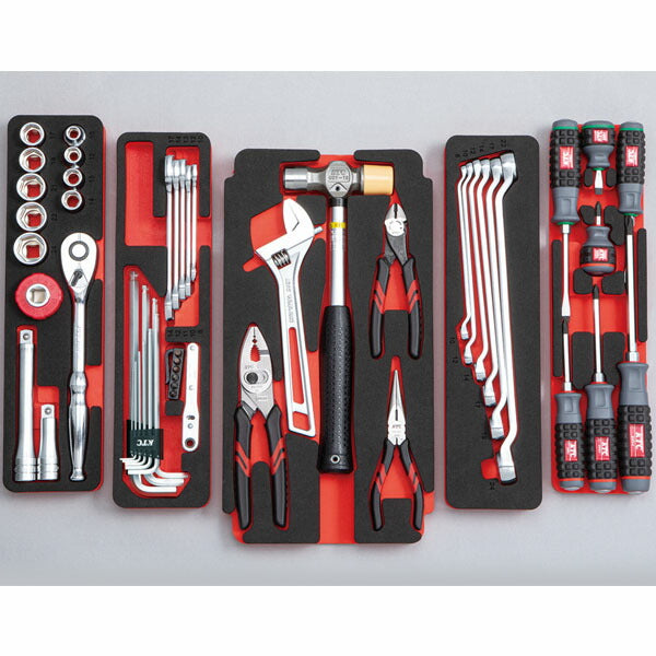 【特典付】 2026SK限定カラー KTC SK45226WZSBL 12.7sq. 工具セット 52点 京都機械工具 EK-10ASBL採用 大型車・重機・農機メンテナンス用 スカイブルー