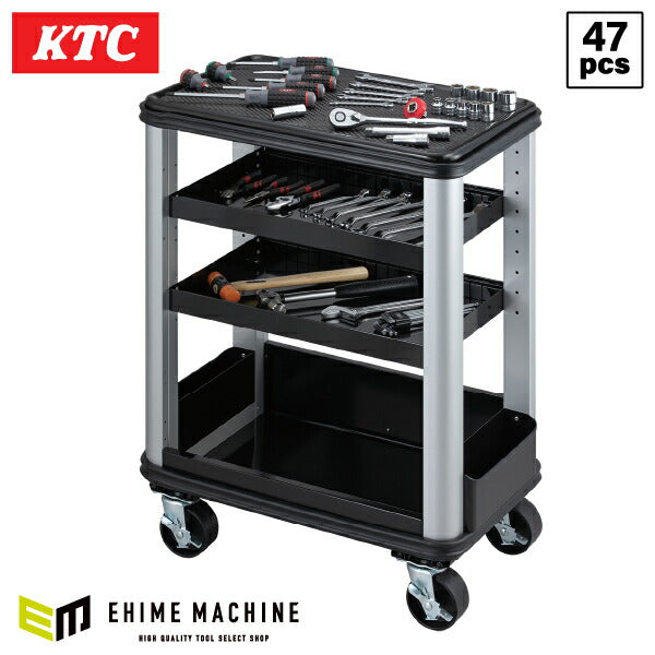 [メーカー直送業者便] KTC SK5011C 12.7sq.ツールステーションセット 47点セット 京都機械工具 SKR502C採用 工具セット