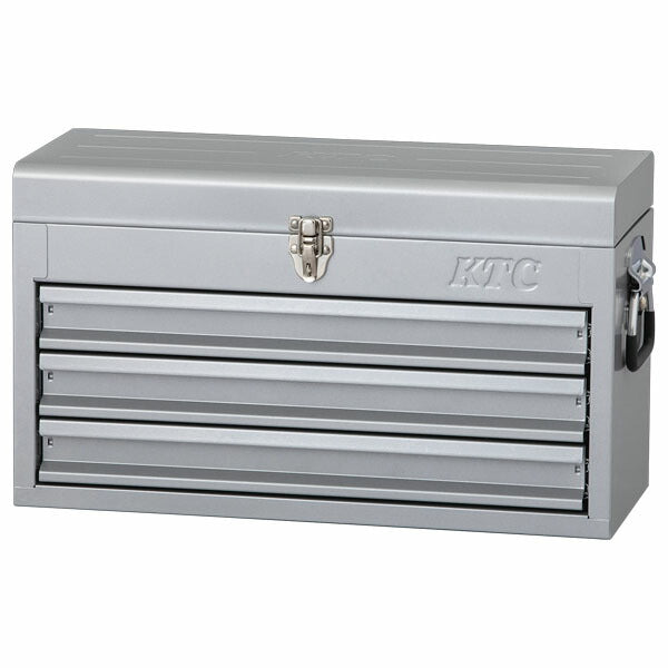 KTC 工具セット チェストタイプ 72点（シルバー） SK7722XS 差込角9.5sq/12.7sq (4989433987224) 京都機械工具
