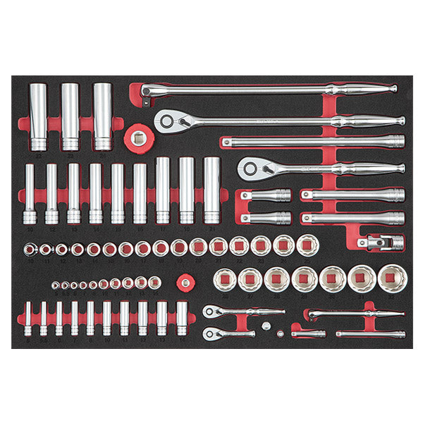 [メーカー直送業者便] KTC 工具セット ローラーキャビネットタイプ 235点 (SK8002EX)(4989433988658) 京都機械工具 ツールセット