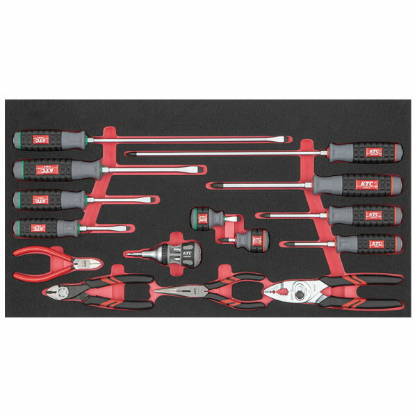 [メーカー直送業者便] KTC 工具セット ローラーキャビネットタイプ 239点 (SK8003EX)(4989433988665) 京都機械工具 ツールセット