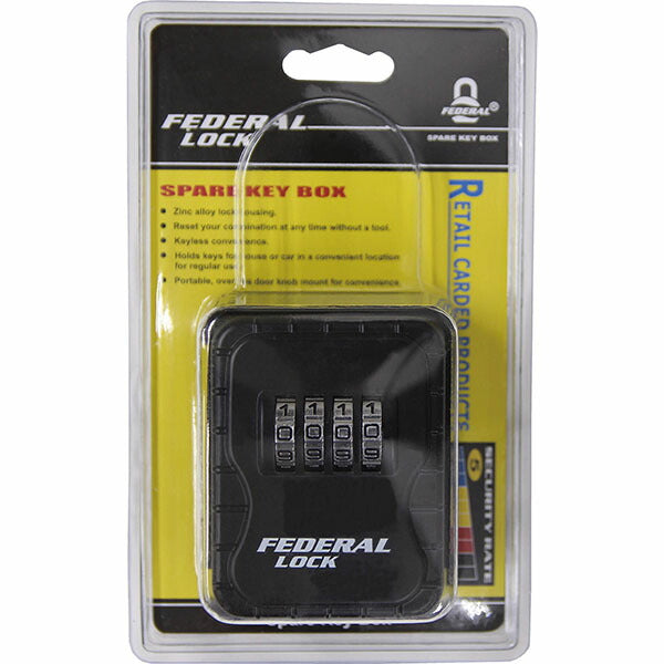 日本正規品 フェデラル ダイヤル式キーボックスS 据置/固定タイプ (SKB-004-P)(4545301102139) FEDERAL