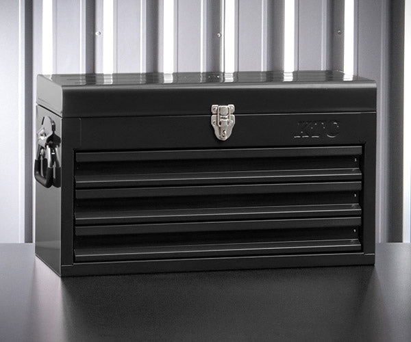 【限定カラー】KTC工具箱 SKX0223BK2 ツールチェスト(3段3引出し) ブラック 京都機械工具 ストレージ 2026SK