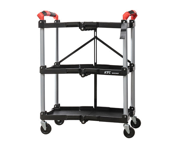 [26SS新商品] KTC アクティブステーション 折りたたみ式ワゴン SKX2303F (4989433883038) 京都機械工具