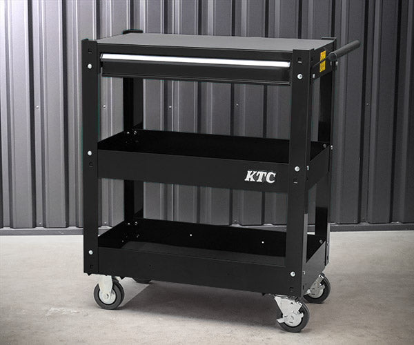 KTC SKX2613BKST4 ツールワゴン ブラック 京都機械工具 3段1引出し 工具ワゴン 工具入れ 2026SK