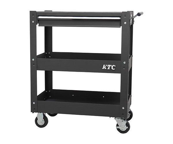 2026SK限定カラー KTC SKX2613FBST2 ツールワゴン フラットブラック 京都機械工具 3段1引出し 工具入れ