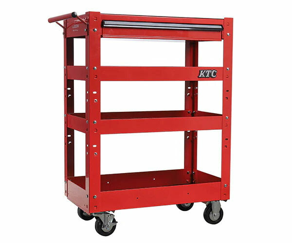 [メーカー直送業者便] KTC SKX2704ST5 ツールワゴン レッド 京都機械工具 ストレージ 4段1引出し付 2026SK