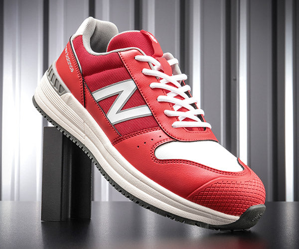 [26SS新商品]  ニューバランス 安全靴 St.Louis セントルイス レッド SL-331 new balance JSAA A種 プロスニーカー 作業靴 おしゃれ かっこいい