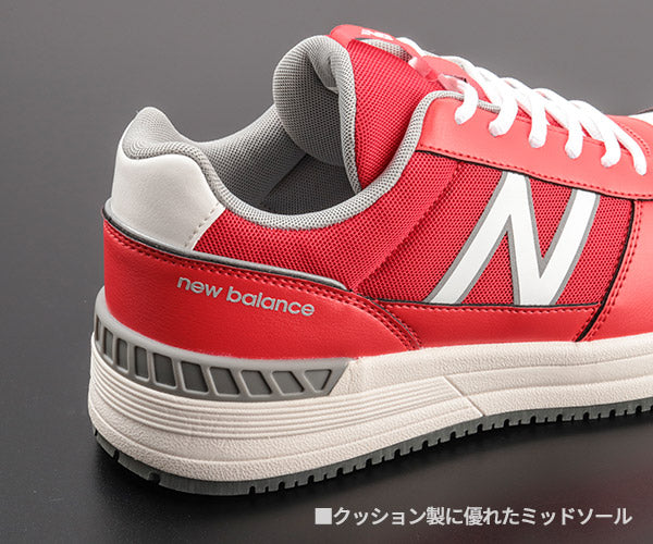 [26SS新商品]  ニューバランス 安全靴 St.Louis セントルイス レッド SL-331 new balance JSAA A種 プロスニーカー 作業靴 おしゃれ かっこいい