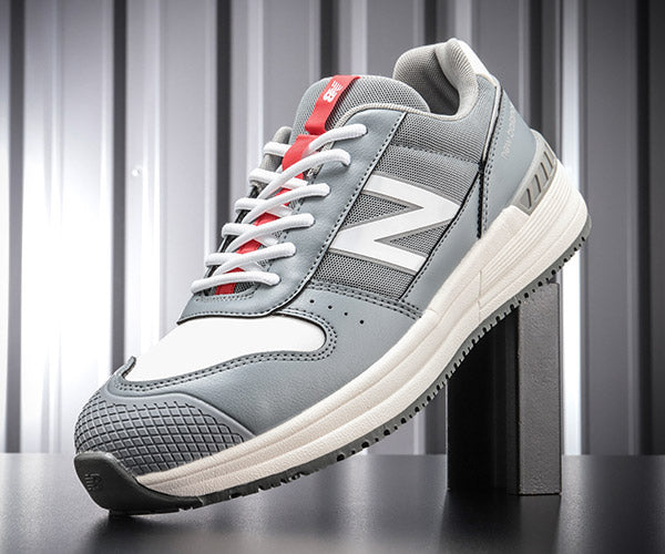 [26SS新商品] ニューバランス 安全靴 St.Louis セントルイス グレー SL-881 new balance JSAA A種 プロスニーカー 作業靴 おしゃれ かっこいい
