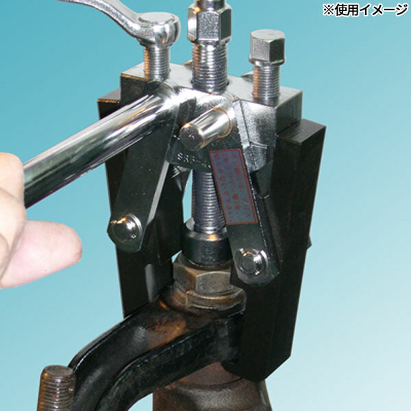 ハスコー ステアリングボールプーラー SRB-58 (4580372203408) 大型車向け 適応範囲50~80mm 最大出力12t テコ式ピットマンアームプーラー HASCO
