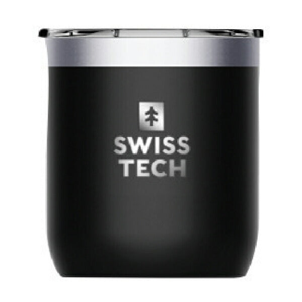 スイステック ST071011 タンブラー 黒色 295ml 18-8ステンレス製 SWISS TECH