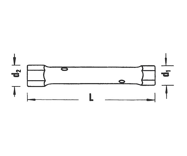 STAHLWILLE 10750-12X13 ボックススパナ (43331213) スタビレー