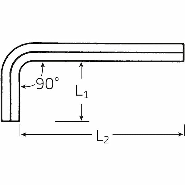日本正規品 スタビレー 10765-7 ロング六角棒レンチ 7mm ニッケルメッキ (4018754027415) STAHLWILLE