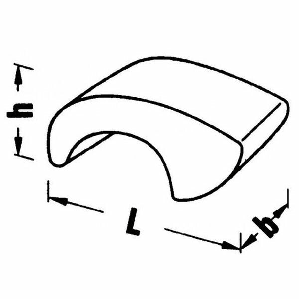 日本正規品 スタビレー 10830 ドーリー 板金作業用当て盤 (4018754041534) STAHLWILLE