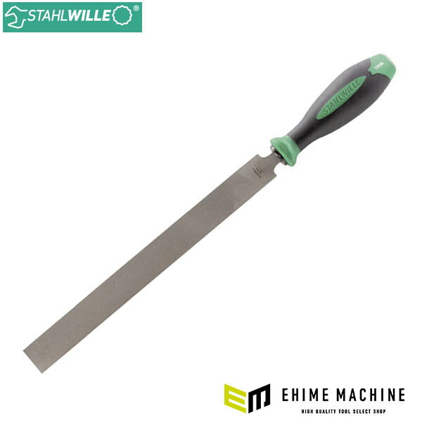 日本正規品 スタビレー 樹脂グリップ付 金属用ヤスリ 平 260mm (12036-2K)(4018754197170) STAHLWILLE