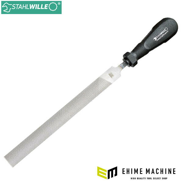 日本正規品 スタビレー 金属用ヤスリ 平 250mm 樹脂グリップ付 (12036)(4018754043743) STAHLWILLE