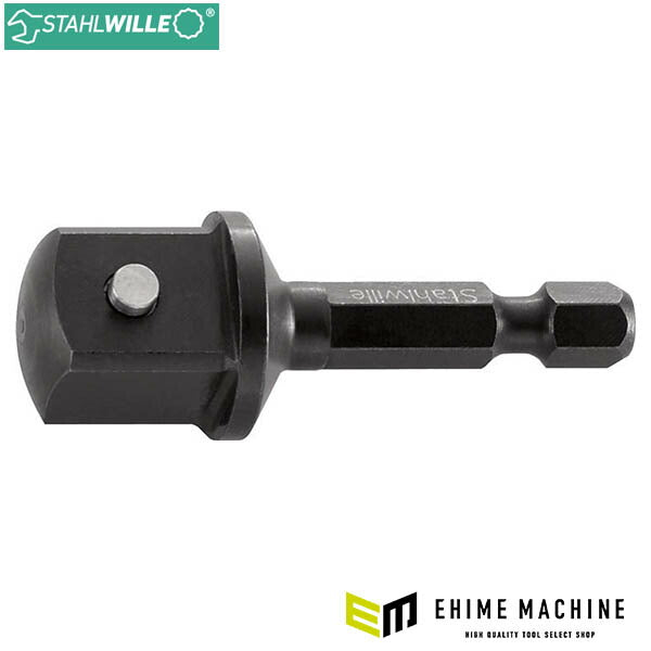 日本正規品 スタビレー 1/4HEX-1/2SQ インパクト用ソケットアダプター 段付き 全長50mm (3316/1)(4018754197545) STAHLWILLE