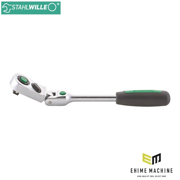 日本正規品 スタビレー 1/4SQ 80ギア フレックスラチェットハンドル (416QR)(4018754286362) STAHLWILLE