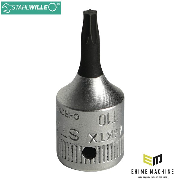 日本正規品 スタビレー 1/4SQ ヘクスローブソケット T10 (44KTX-T10)(4018754001149) STAHLWILLE