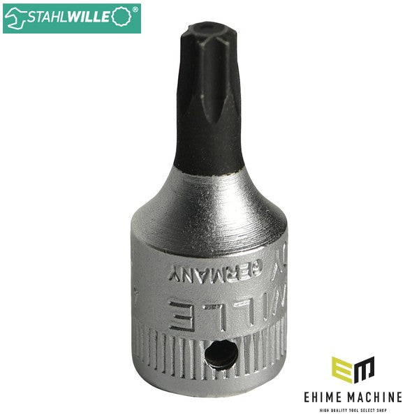 日本正規品 スタビレー 1/4SQ ヘクスローブソケット T25 (44KTX-T25)(4018754001170) STAHLWILLE