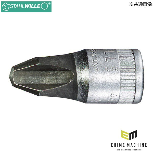 日本正規品 スタビレー 1/4SQ プラスドライバーソケット ＃3 (44P-3)(4018754001064) STAHLWILLE