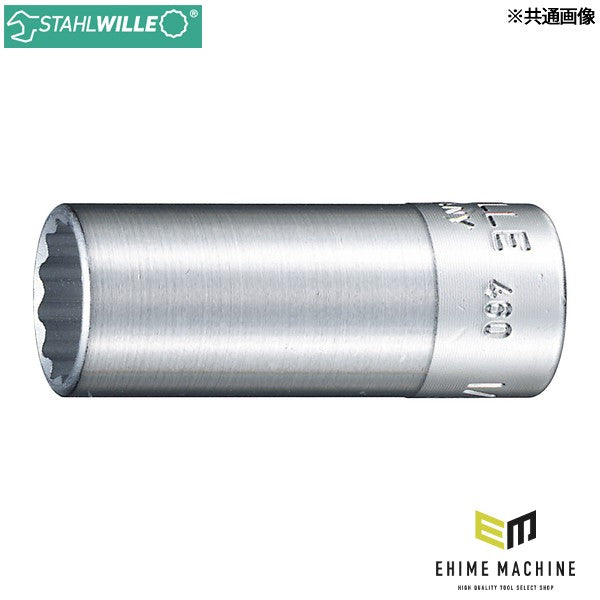 日本正規品 スタビレー (3/8SQ) セミディープソケット 1/2インチ (460A-1/2)(4018754005123) STAHLWILLE