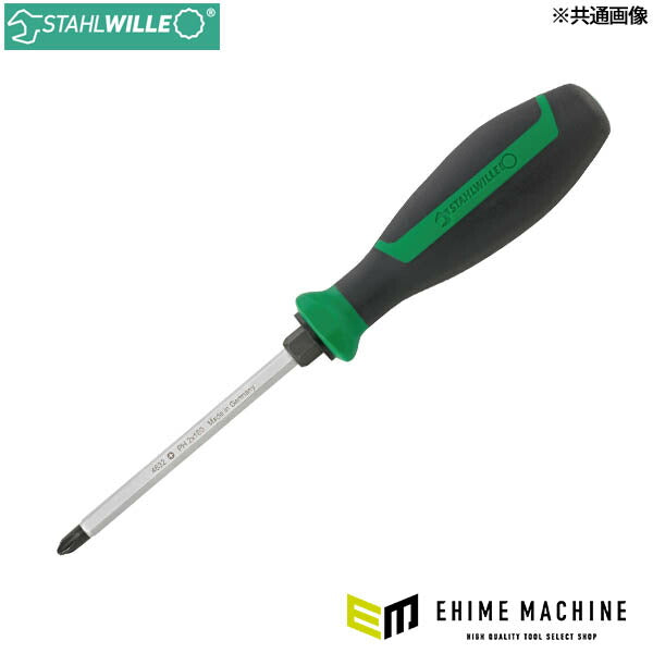 日本正規品 スタビレー DRALL+ 根元六角付 プラスドライバー #1×80mm (4632-1N)(4018754334087) STAHLWILLE