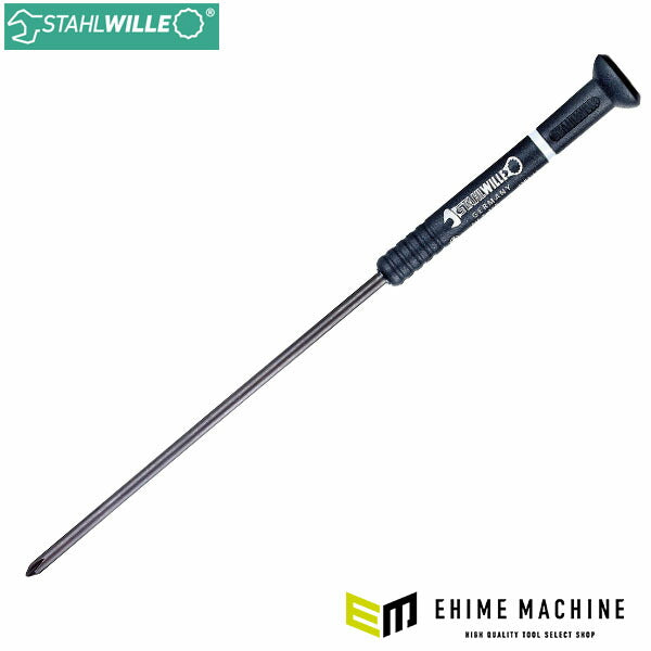 日本正規品 スタビレー 4752-1 精密プラスドライバー #1 回転エンド付 軸長80mm (4018754031009) STAHLWILLE