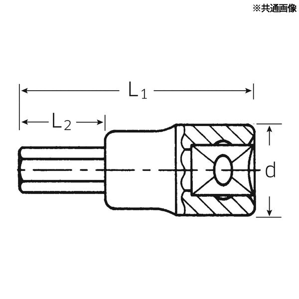 日本正規品 スタビレー 3/8SQ インヘックスソケット 6mm (49-6)(4018754002597) STAHLWILLE