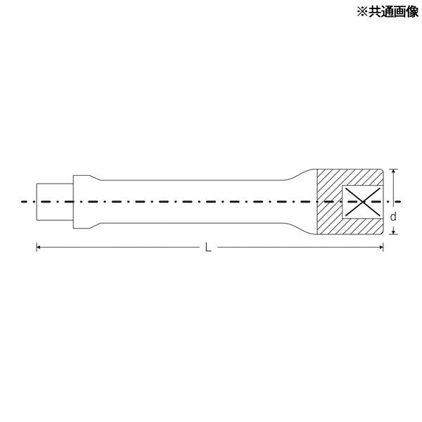 日本正規品 スタビレー (1/2SQ)エキステンションバー 52MM (509/2)(4018754012978) STAHLWILLE