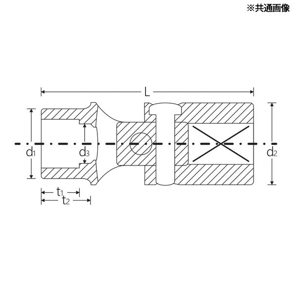 日本正規品 スタビレー 1/2SQ ユニフレックスソケット 6角形状 16mm (53-16)(4018754006199) STAHLWILLE