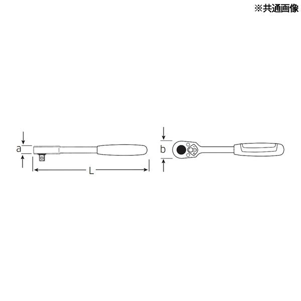 日本正規品 スタビレー 1/2SQ 36ギア ヘッド部シールドラチェットハンドル (532G)(4018754214570) STAHLWILLE