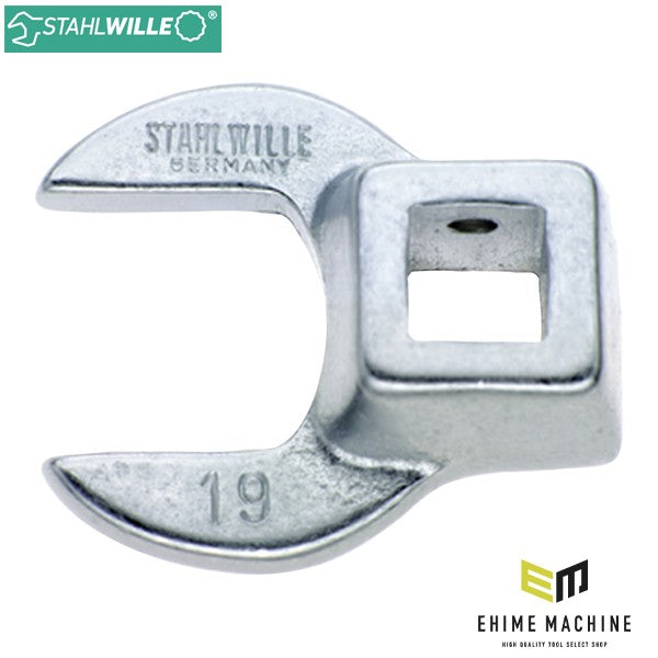 日本正規品 スタビレー (3/8SQ) クローフットスパナ 19mm (540-19)(4018754003563) STAHLWILLE