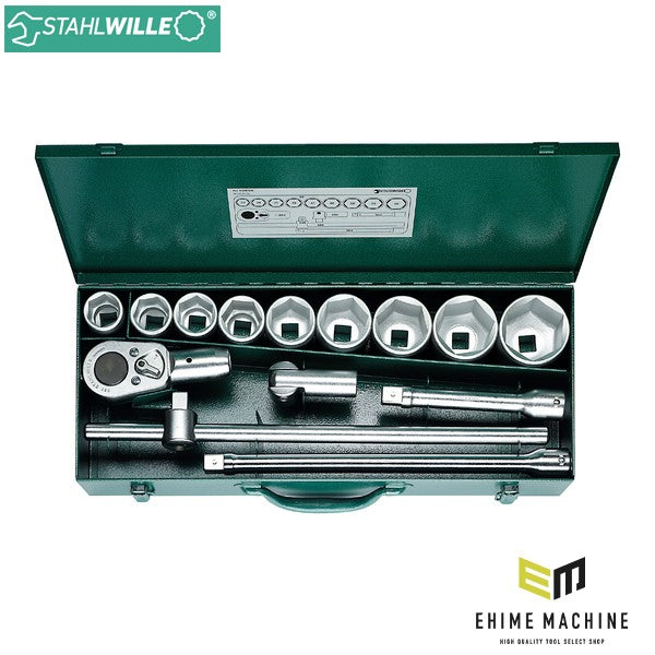 日本正規品 スタビレー 15点組 3/4SQ ソケットレンチセット (55/9/6N)(4018754080083) STAHLWILLE