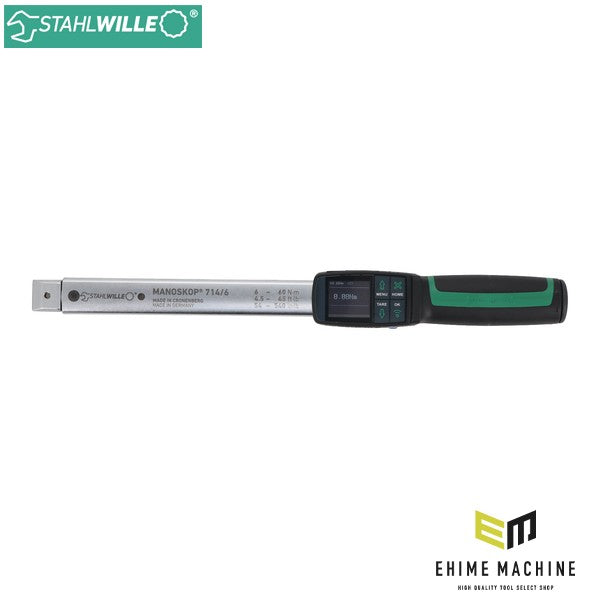 日本正規品 スタビレー デジタルトルクレンチ トルク範囲6-60Nm トルク管理 (714/6)(4018754222810) STAHLWILLE