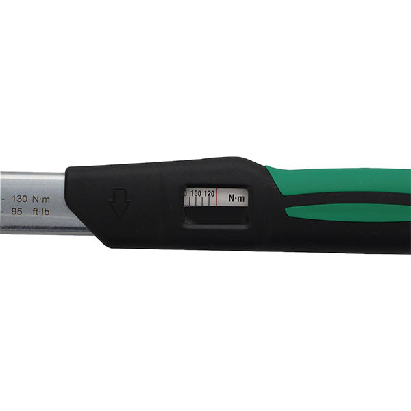 【エクストラセール】日本正規品 スタビレー トルクレンチ 25-130Nm MANOSKOP 730N 板バネ式リセット不要 出荷時公差±3% ヘッド交換式 成績証明書付 (730N/12) (4018754139538) STAHLWILLE