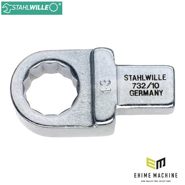 日本正規品 スタビレー ジョイントサイズ9×12mm トルクレンチ用差替メガネヘッド 13mm 差替ヘッド (732/10-13)(4018754034109) STAHLWILLE