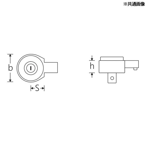 【エクストラセール】日本正規品 スタビレー トルクレンチ差替ラチェットヘッド 3/4SQ ジョイント14×18mm 60ギア 730シリーズ用 (735/40) (4018754034543) STAHLWILLE