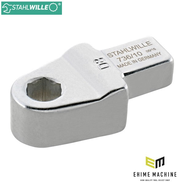 日本正規品 スタビレー ジョイントサイズ9×12mm トルクレンチ差替ラチェットヘッド 1/4ビット トルクレンチ用 差替ヘッド (736/10-1)(4018754103935) STAHLWILLE
