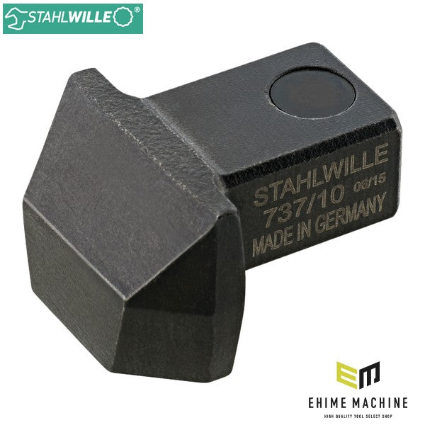 日本正規品 スタビレー ジョイントサイズ9×12mm トルクレンチ差替ブランクエンドヘッド 板バネ式リセット不要 ヘッド交換式 (737/10)(4018754034598) STAHLWILLE