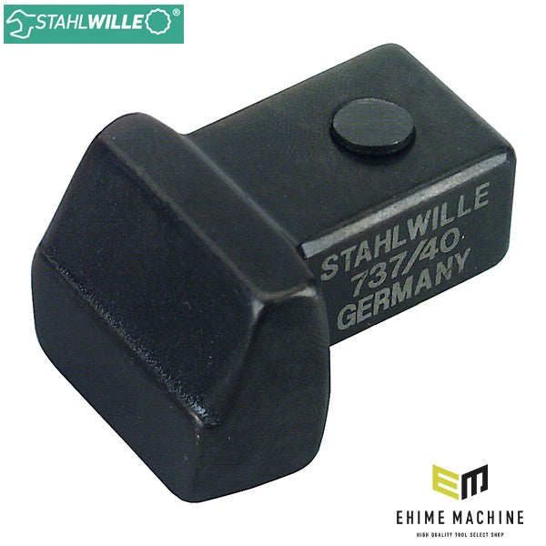 日本正規品 スタビレー ジョイントサイズ9×12mm トルクレンチ差替ブランクエンドヘッド 板バネ式リセット不要 ヘッド交換式 (737/40)(4018754034604) STAHLWILLE