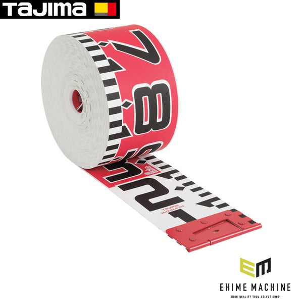 タジマ シムロンロッド-120 長さ50m 1mアカシロ仕様 紙箱 (SYR-50WK)(4975364034700) TAJIMA TJMデザイン