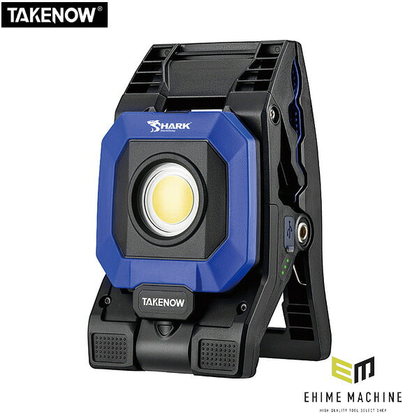 [26AW新商品] 日本正規品 テイクナウ 充電式LEDクランプライト 1600lm クリップ固定 270°/300°可動ヘッド (WL3019)(6921585521008) TAKENOW